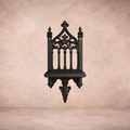 Gothic Cathedral Arch Wall Shelf
