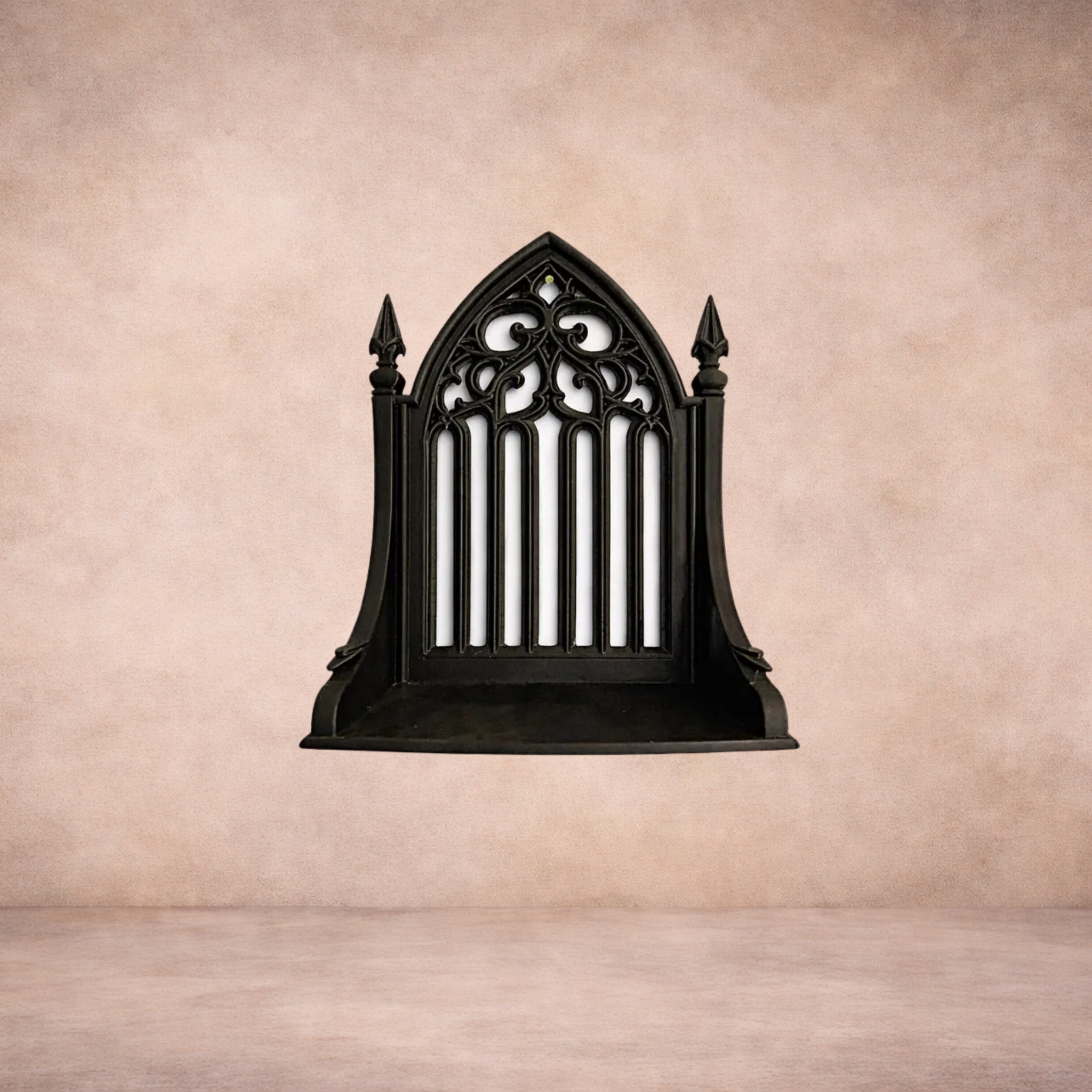 Gothic Cathedral Arch Wall Shelf